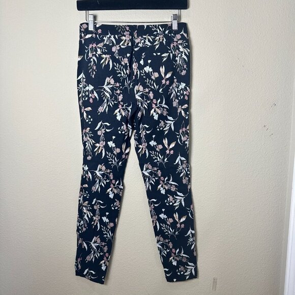 JULES & LEOPOLD Casual Stretch Floral Trousers Pants Size Small - Picture 5 of 9